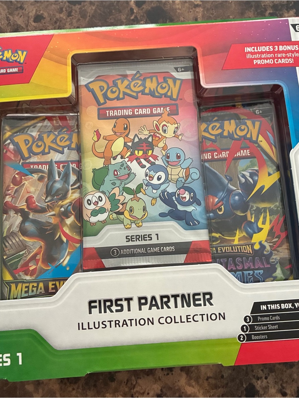 Pokemon First Partner Illustration Collection - Multicolor